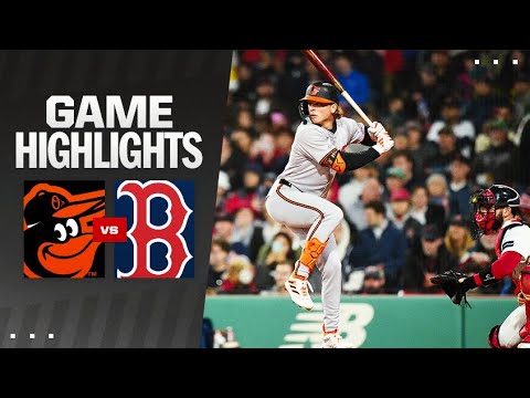 Orioles vs. Red Sox Game Highlights (4/10/24) | MLB Highlights video clip
