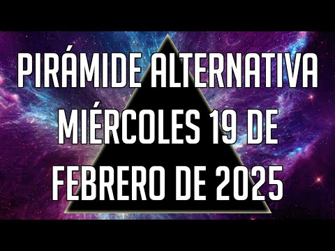 Pirámide Alternativa para el Miércoles 19 de Febrero de 2025 - Lotería de Panamá