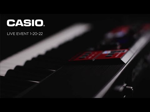 Casio KeyNote Live Event - 1-20-22