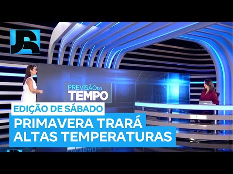 Confira a previsão do tempo para este domingo (22) em todo o Brasil