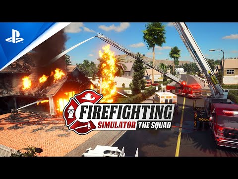 Firefighting Simulator - The Squad - Announcement Trailer | PS5 & PS4 Games