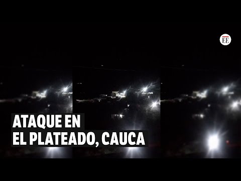 Cauca: disidencias lanzaron explosivo en cancha de El Plateado y hay varios heridos | El Espectador