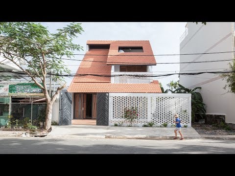 K59atelier's Tile Roof House takes cues from traditional Vietnamese homes