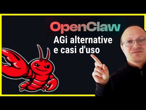 🦞 OpenClaw GRATIS, alternative e casi d'uso. Entità autonome che fanno cose