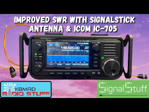 Improve your SWR | SignalStick Antenna w/ Icom IC-705