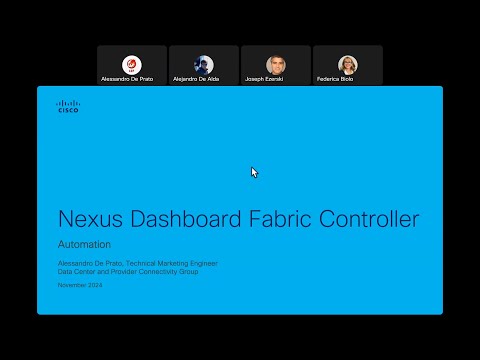 Nexus Dashboard Series: Automation and NDFC