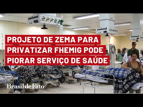 Trabalhadores denunciam que projeto de Zema para privatizar Fhemig vai piorar serviço de saúde em MG