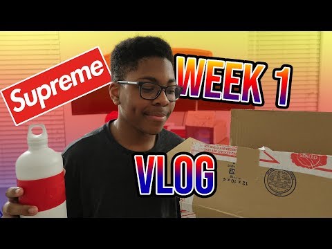 BUYING SUPREME WK1 AT SHCOOL ($$$ Spent)