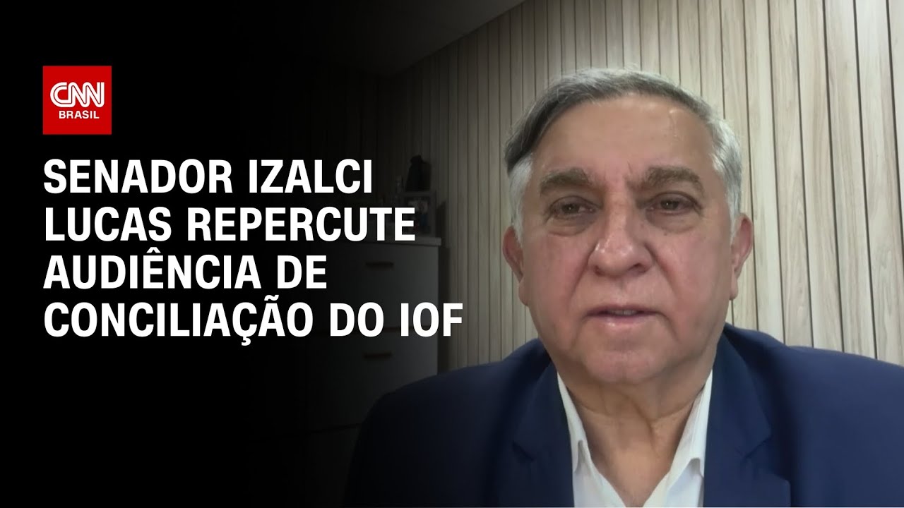 À CNN deputado Izalci Lucas repercute audiência de conciliação do IOF | CNN NOVO DIA