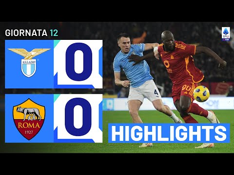 LAZIO-ROMA 0-0 | HIGHLIGHTS | 12ª GIORNATA | SERIE A TIM 2023/24