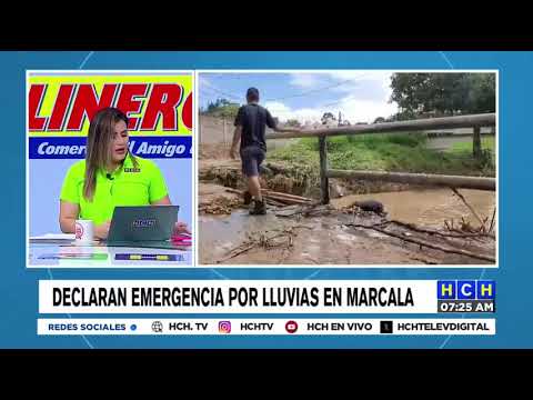 Decretan Emergencia por Tormentas en Marcala, La Paz