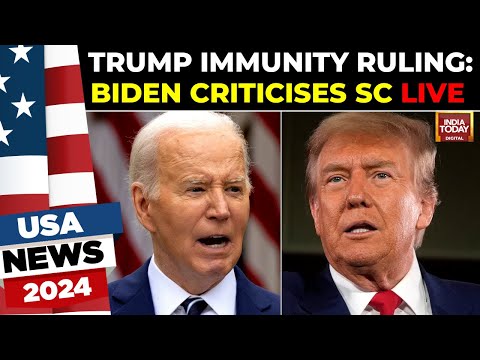 LIVE: Joe Biden Speaks On Supreme Court Ruling For Trump  | US Supreme Court Shields Trump | US News
