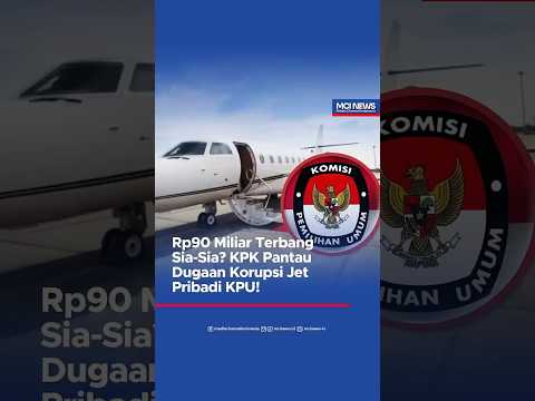 Video thumbnail Kasus dugaan penyalahgunaan jet pribadi oleh Komisi Pemilihan Umum KPU RI kembali mencuri perhatia