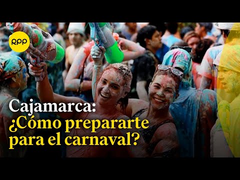 Cajamarca: Venta de accesorios para disfrutar los carnavales