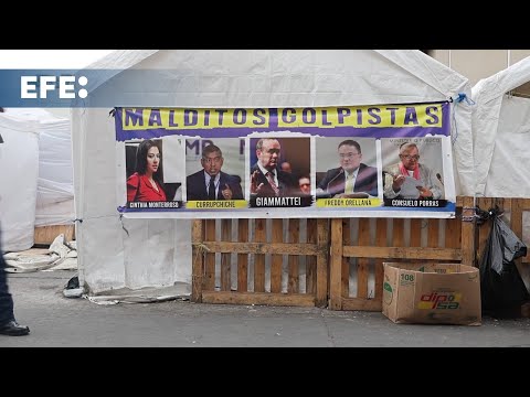 Indígenas de Guatemala cumplen tres meses de protestas contra la fiscal general