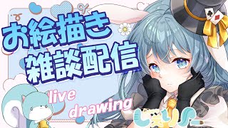 【お絵描き雑談/生配信】浴衣男子 描いてく  /CHIT CHAT【#お絵描きvtuber 】＃Vtuber　#イラスト　＃Skeb