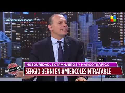 Sergio Berni en Intratables (18/12/19)