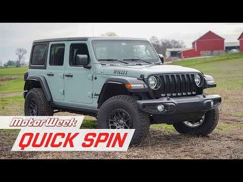 2023 Jeep Wrangler Willys | MotorWeek Quick Spin