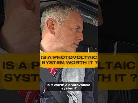 Intro movie It's a photovoltaic system worth it ?