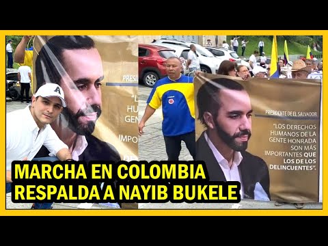 Colombianos respalda la gestión de Bukele en marcha | Ministro expone resultados