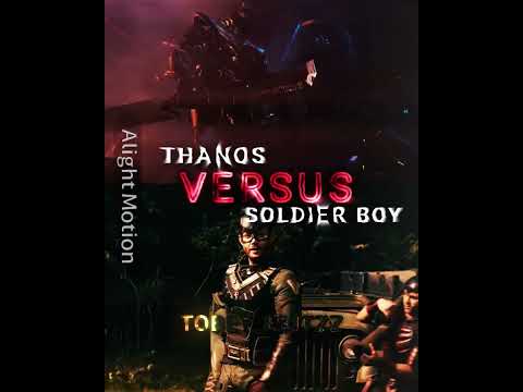 THANOS VS SOLDIER BOY | #shorts