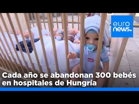 Cada año se abandonan 300 niños recién nacidos en hospitales de Hungría