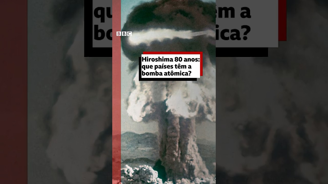 Países que têm bombas atômicas 💣
