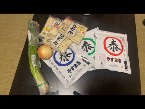 生配信　案件の準備　レシピ開発　うどん系