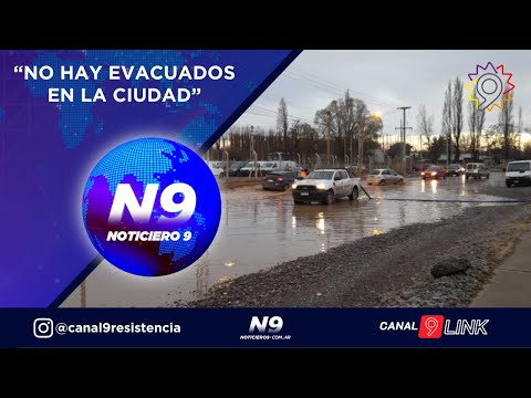 “NO HAY EVACUADOS EN LA CIUDAD” - NOTICIERO 9 -