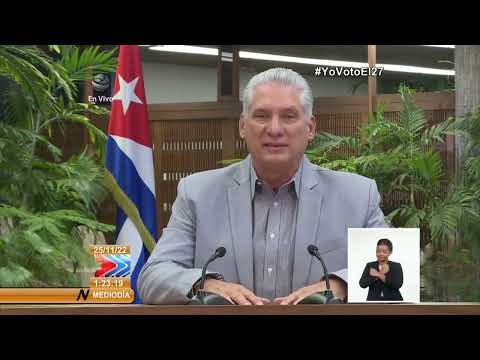 Presidente de Cuba envía mensaje a la OEI