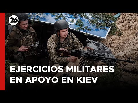 Reino Unido y Croacia realizan ejercicios militares conjuntos en apoyo a Kiev