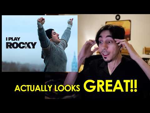 'I Play ROCKY' Trailer Reaction | this is so good! #iplayrocky #rocky #rockybalboa #trailerreaction