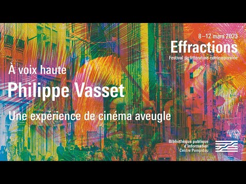 Vidéo de Philippe Vasset