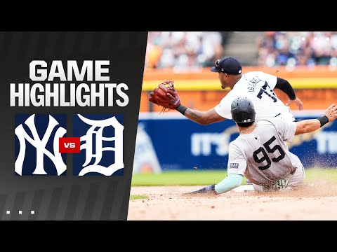 Yankees vs. Tigers Game Highlights (8/17/24) | MLB Highlights