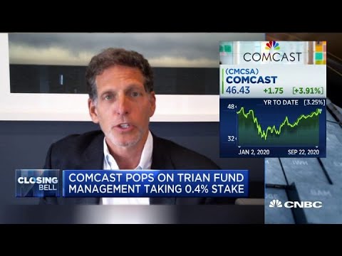Comcast shares rise after Trian Fund Management takes 0.4% stake