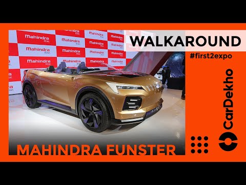 Mahindra Funster Walkaround Review At Auto Expo 2020 | 2020 XUV500 Ki Inspiration? | CarDekho.com