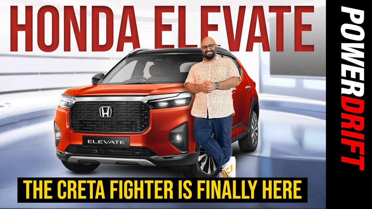 Honda Elevate - Is this finally a REAL Hyundai Creta rival? | First Look | PowerDrift