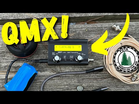 My First POTA With QRP-Labs QMX.  I LOVE THIS THING!!