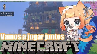 【ES/EN/JP #Vtuber】Vamos a jugar juntos en #Minecraft【#マイクラ】