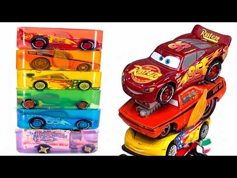 Lightning McQueen Disney Cars! Satisfying Jelly Cutting Tomica Edition vol.