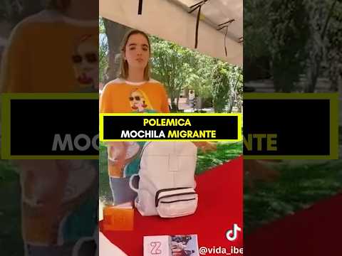 POLÉMICA MOCHILA MIGRANTE! #Shorts #MochilaMigrante #Mexico #EstadosUnidos #Noticias