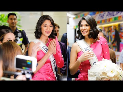 Sheynnis Palacios llega a Manila: “La reina de Nicaragua ya está en Filipinas”