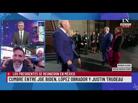 Cumbre entre Joe Biden, Lopez Obrador y Justin Trudeau