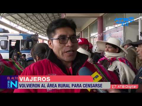 Se triplicó la cantidad de pasajeros en la Terminal Interprovincial de El Alto