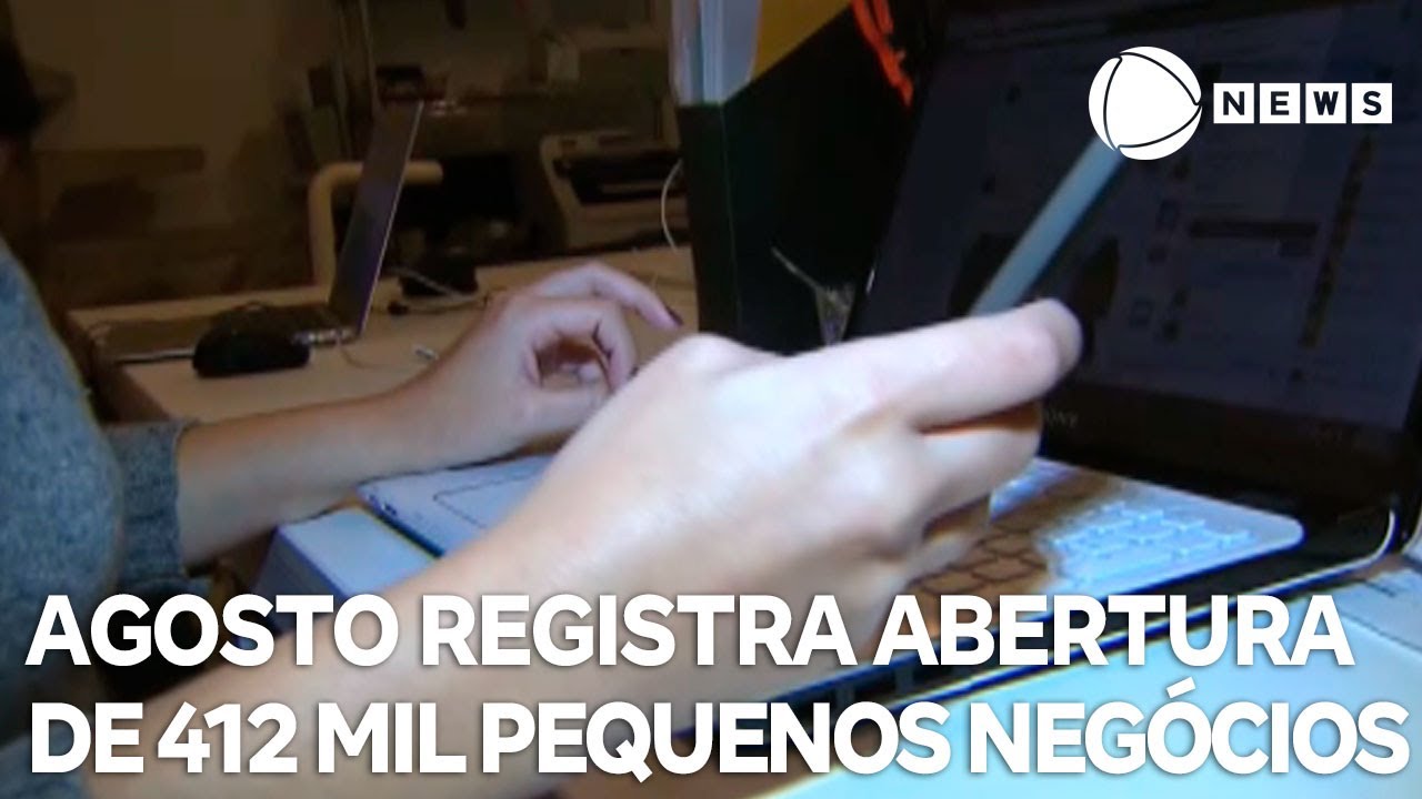 Agosto registra abertura de 412 mil pequenos negócios