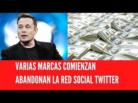 VARIAS MARCAS COMIENZAN ABANDONAN LA RED SOCIAL TWITTER