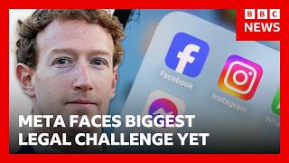 Thumbnail for the video "Meta hooked children on Facebook and Instagram, court hears | BBC News" from BBC News