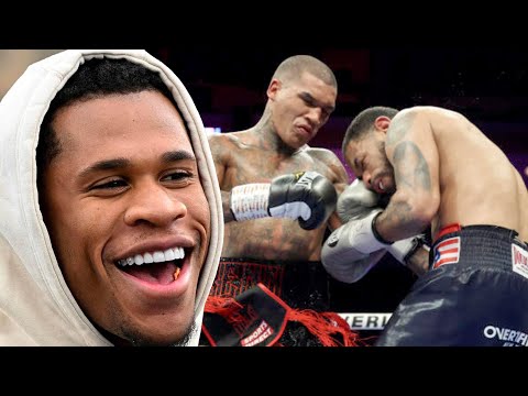 Devin haney reacts & disses conor benn beating pete dobson; mocks his needle power