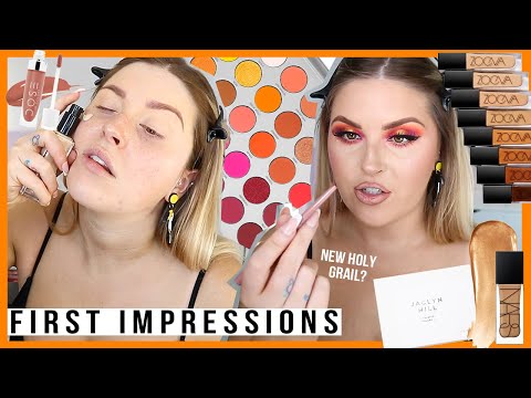 NEW MAKEUP first impressions! 💖 Jaclyn Hill x Morphe, Zoeva, NARS & More!