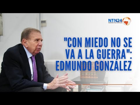"Con miedo no se va a la guerra": Edmundo González reitera que viajará a Venezuela
